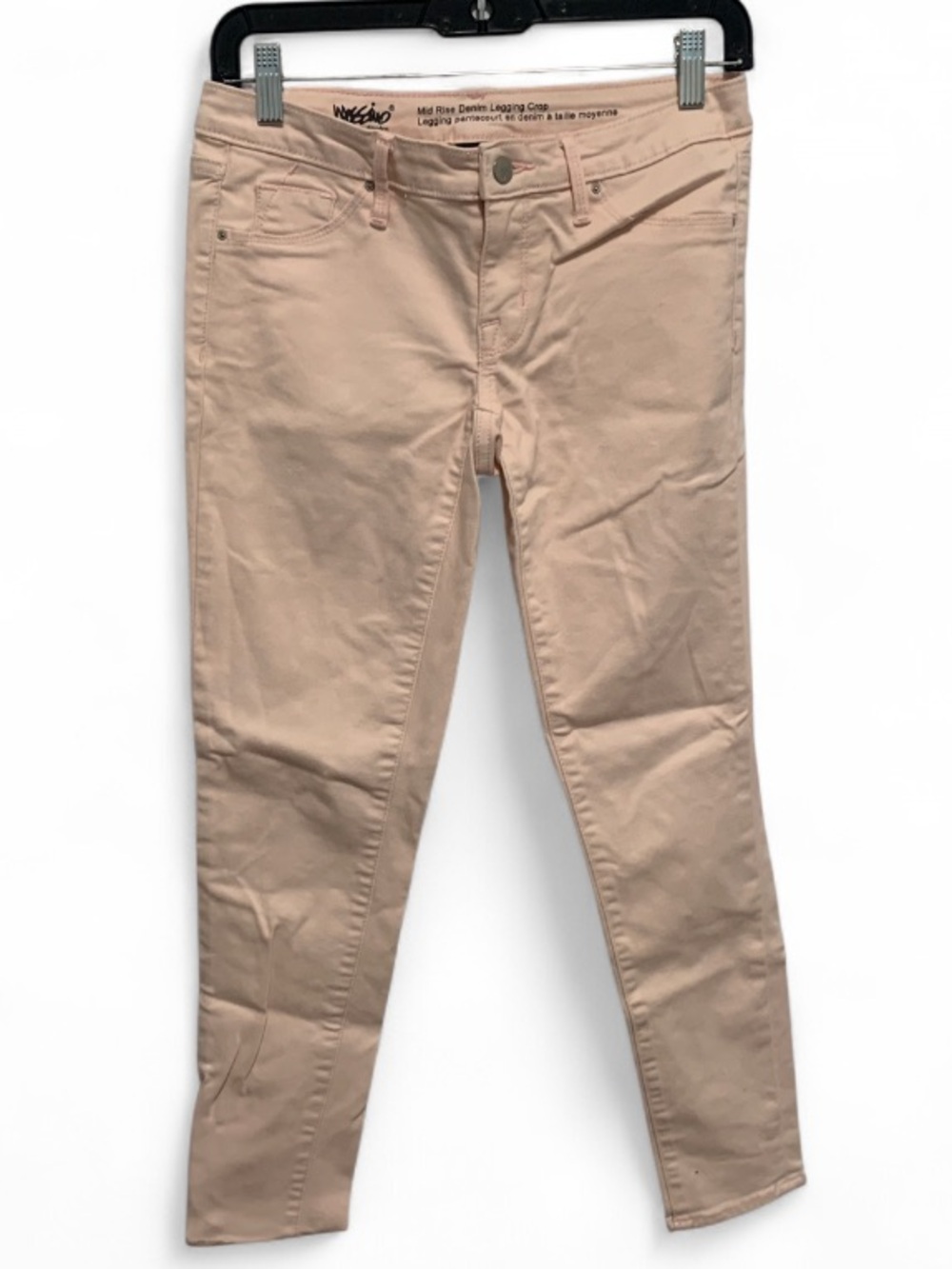 Messino High-Rise Jegging Crop Pink Skinny Jeans